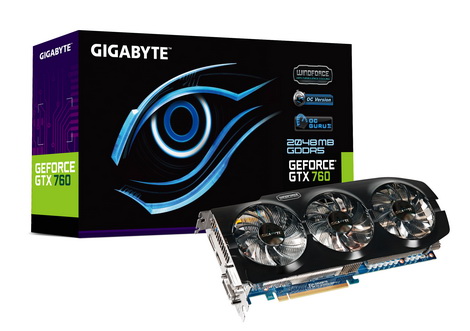 GIGABYTE Launches GeForce GTX 760 Overclock Edition GIGABYTE